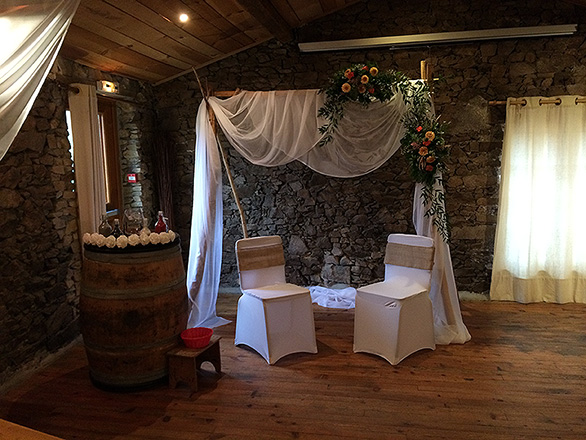 mariage au village Vigneron