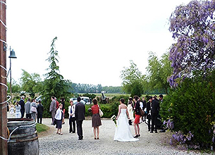 mariage au village Vigneron