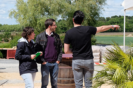 bariques du village Vigneron