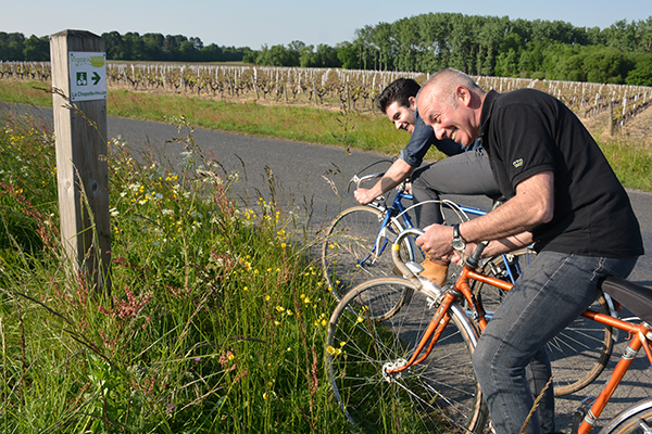 vélo autour du village Vigneron