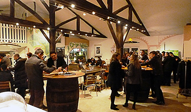 soirée clientèle au village Vigneron